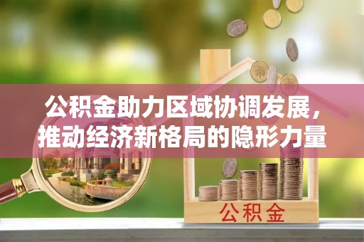 武定公积金助力区域协调发展，推动经济新格局的隐形力量