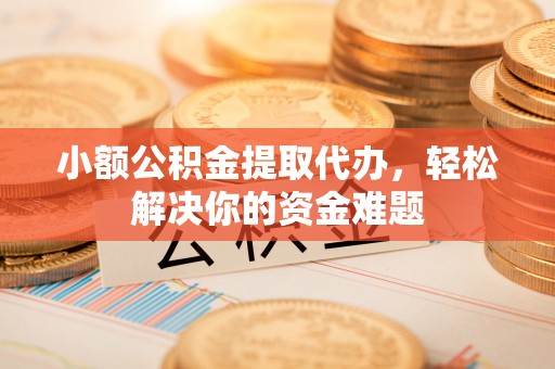 武定小额公积金提取代办，轻松解决你的资金难题