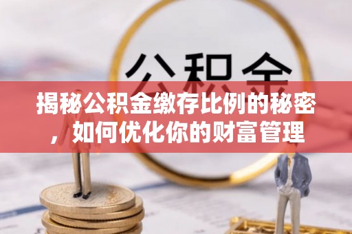 武定揭秘公积金缴存比例的秘密，如何优化你的财富管理