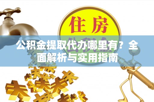 武定公积金提取代办哪里有？全面解析与实用指南