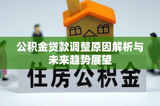 武定公积金贷款调整原因解析与未来趋势展望