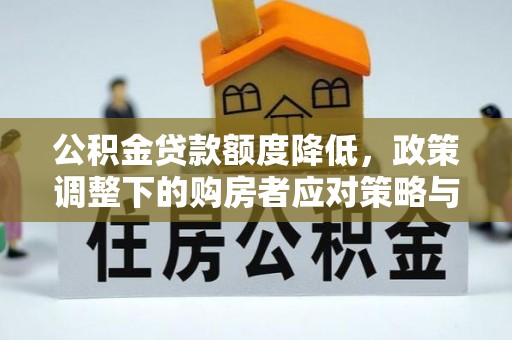 武定公积金贷款额度降低，政策调整下的购房者应对策略与未来趋势