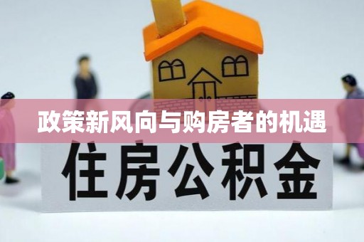 武定政策新风向与购房者的机遇