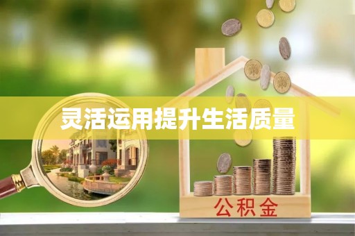 武定灵活运用提升生活质量