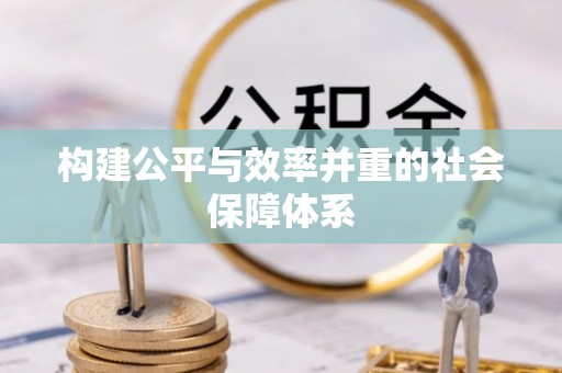 武定构建公平与效率并重的社会保障体系