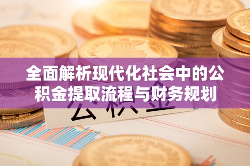 武定全面解析现代化社会中的公积金提取流程与财务规划