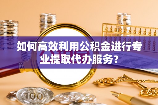 武定如何高效利用公积金进行专业提取代办服务？